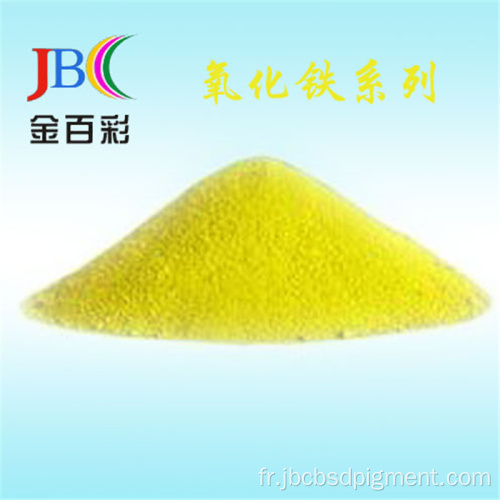 Pigment inorganique Pigment Iron Oxyde jaune 313